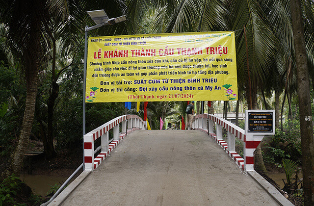 Nhịp Cầu Nông Thôn Lần 7 - Cầu Thạnh Triệu